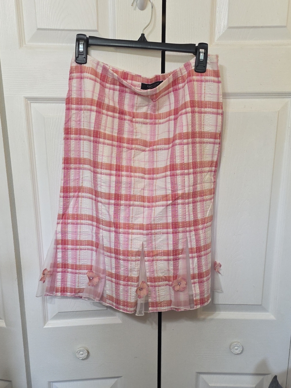 Karen Kane Womens plaid skirt size 8